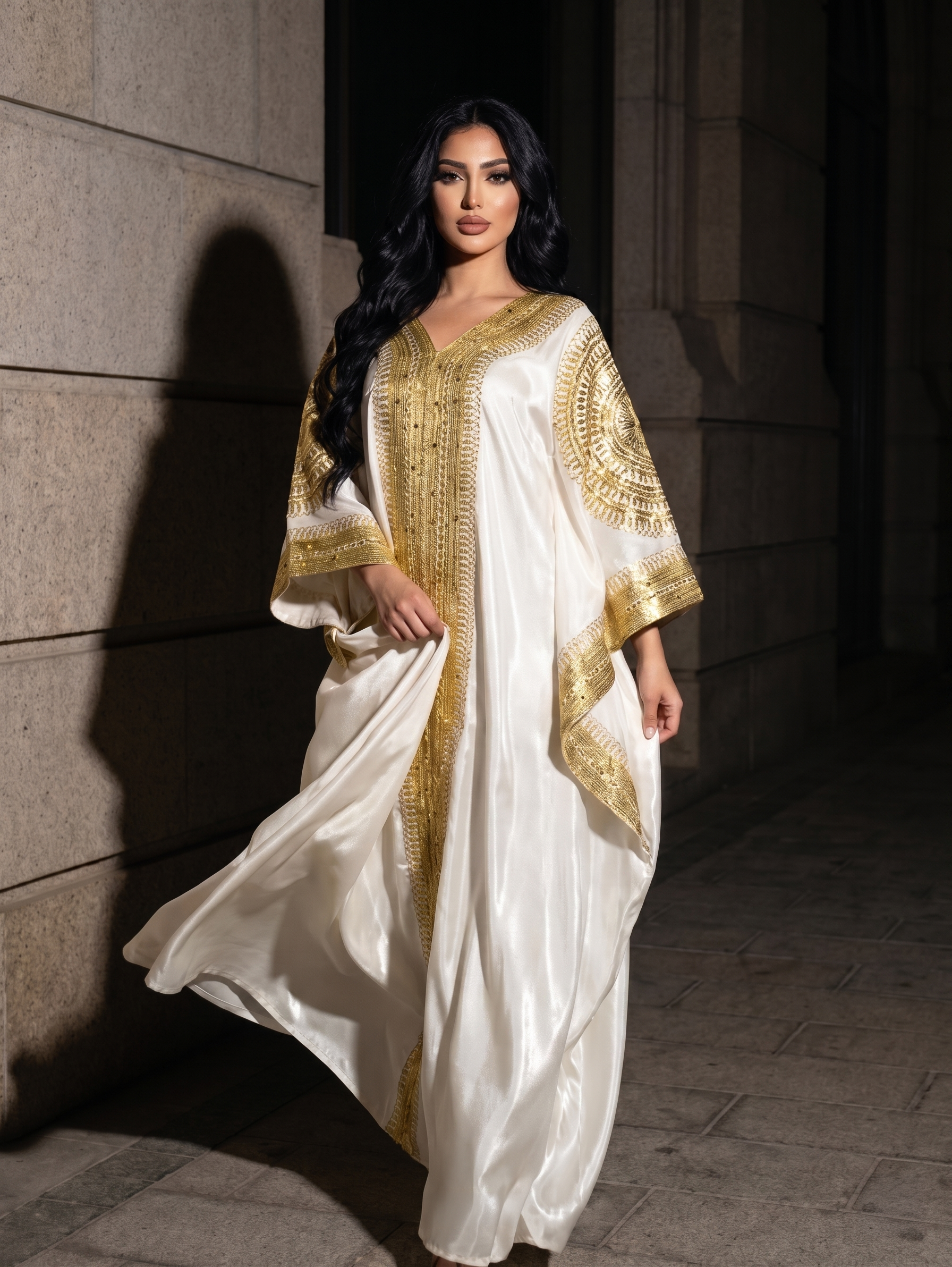 Sand Drape Front